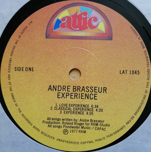 André Brasseur - Experience | Attic (LAT 1045) - 4 André Brasseur - Experience | Attic (LAT 1045) - 4