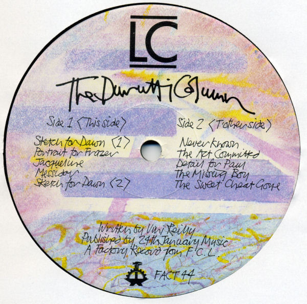 The Durutti Column - LC | Factory (FACT 44) - 2