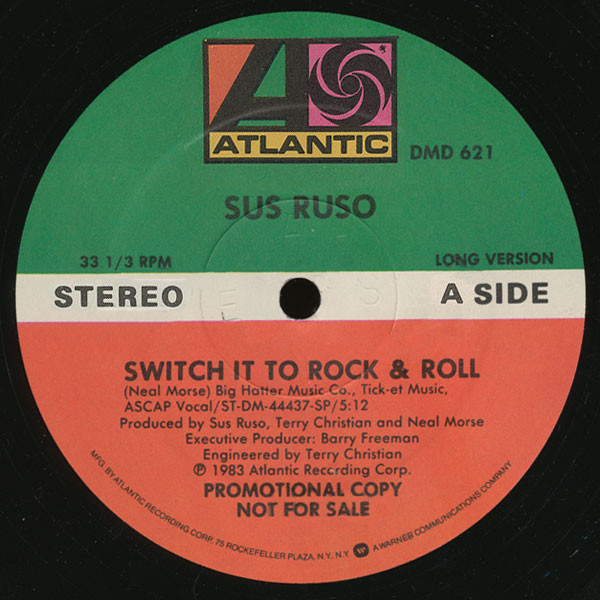 Sus Ruso - Switch It To Rock & Roll | Atlantic (DMD 621) - 2