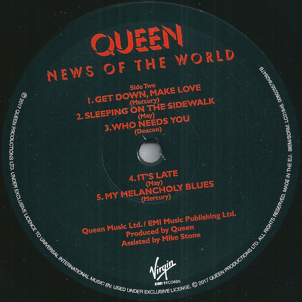 Queen - News Of The World | Virgin EMI Records (00602557842678) - 4