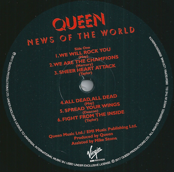 Queen - News Of The World | Virgin EMI Records (00602557842678) - 3