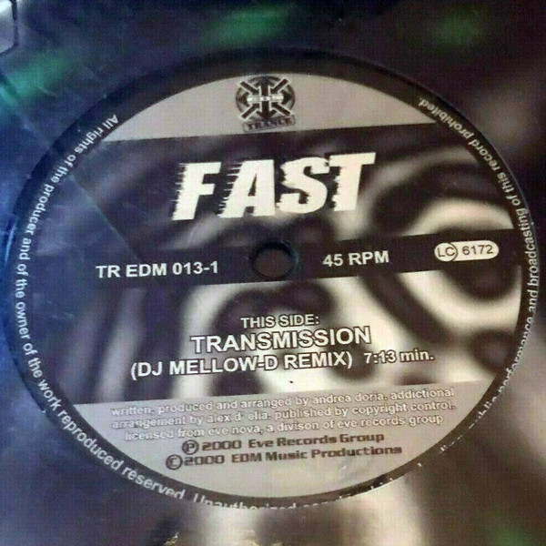 Fast - Transmission | EDM Trance (TR EDM 013-1) - 4