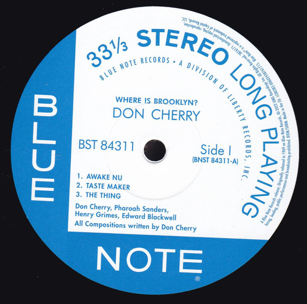 Don Cherry - Where Is Brooklyn? | Blue Note (3876171) - 3