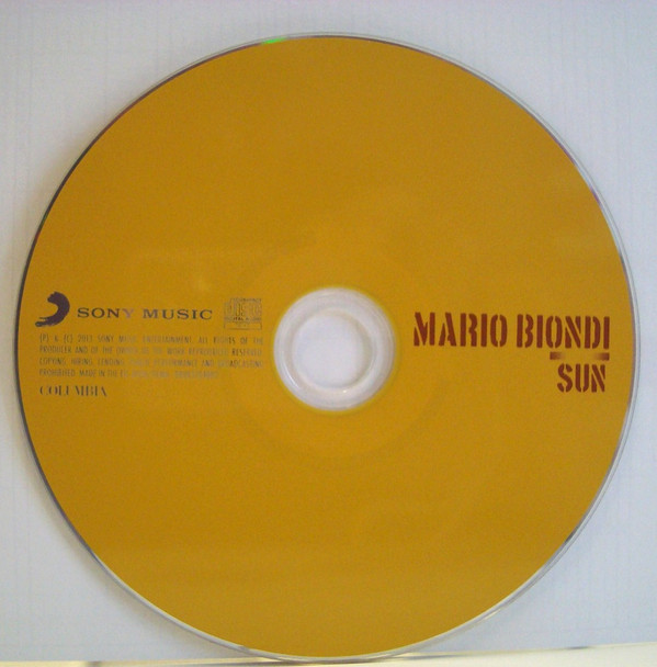 Mario Biondi - Sun | Sony Music (88883704002) - 2