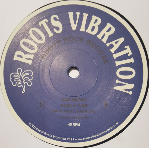 Ras Midas - Let The People Go / Rain & Fire | Roots Vibration (ROOTS40) - 2