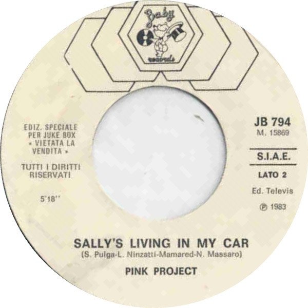 New Trolls / Pink Project - La Mia Generazione / Sally's Living In My Car | Fonit Cetra (JB 794) - 2 New Trolls / Pink Project - La Mia Generazione / Sally's Living In My Car | Fonit Cetra (JB 794) - 2
