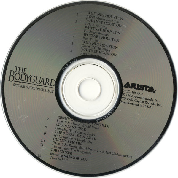 Various - The Bodyguard (Original Soundtrack Album) | Arista (07822-18699-2) - 4