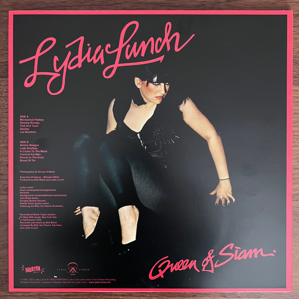 Lydia Lunch - Queen Of Siam | Radiation Reissues (RRS218) - 2