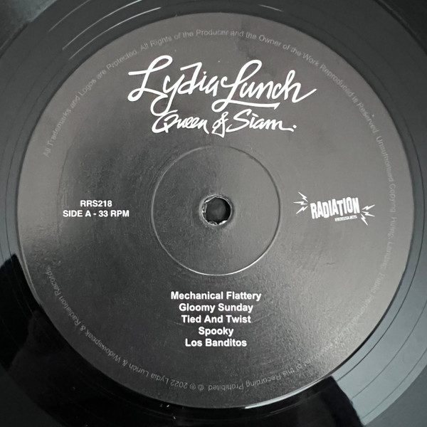 Lydia Lunch - Queen Of Siam | Radiation Reissues (RRS218) - 4