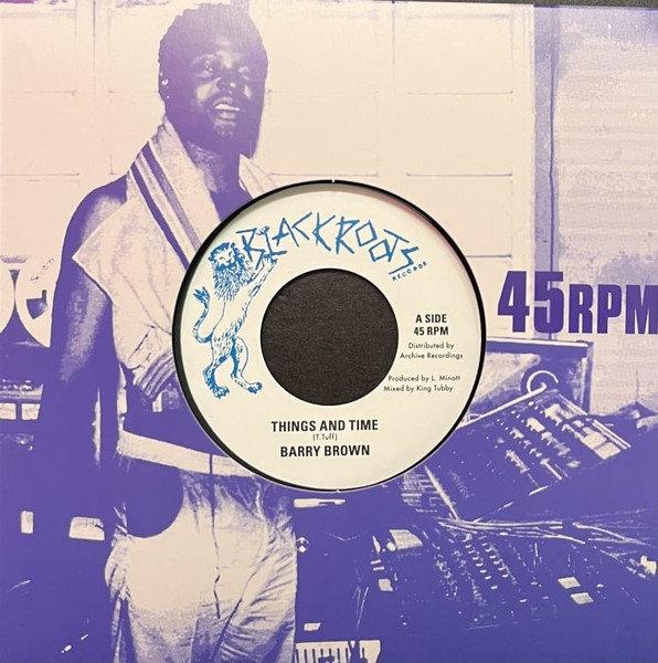 Barry Brown - Things And Time | Archive Recordings (AR70065) - main