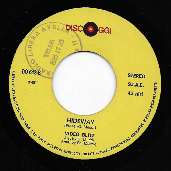 Video Blitz - Holiday / Hideaway | Discoggi (DO 613) - 4