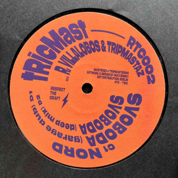 tRicMast Aka Ricardo Villalobos & Tripmastaz - RTC002 | Respect The Craft (RTC002) - 3