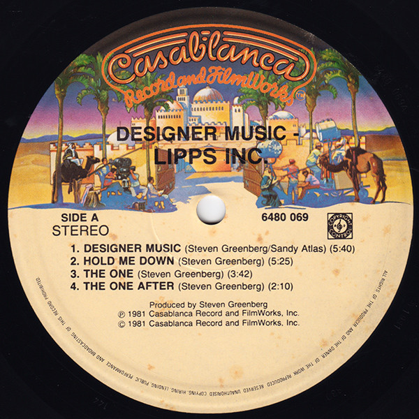 Lipps, Inc. - Designer Music | Casablanca (6480 069) - 3