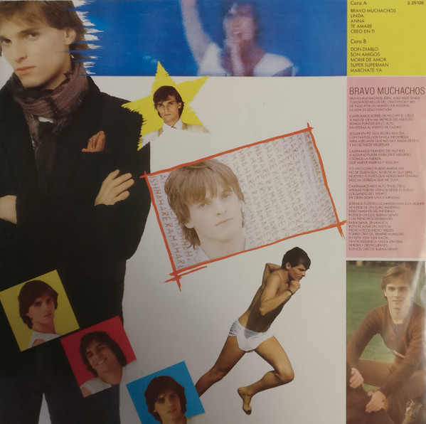 Miguel Bosé - Bravo Muchachos Y Sus Grandes Éxitos | CBS (S 25126) - 3