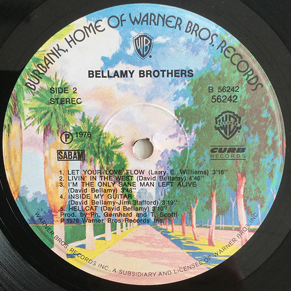 Bellamy Brothers - Bellamy Brothers Featuring "Let Your Love Flow" (And Others) | Warner Bros. Records (56242) - 4 Bellamy Brothers - Bellamy Brothers Featuring "Let Your Love Flow" (And Others) | Warner Bros. Records (56242) - 4