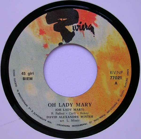 David Alexandre Winter - Oh Lady Mary | Riviera (RIV/NP 77021) - 3