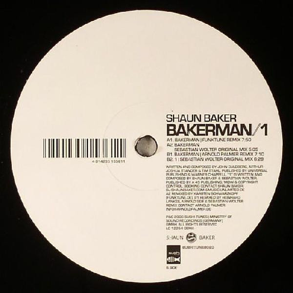 Shaun Baker - Bakerman / 1 | Sushi Tunes (SUSHITUNES020)