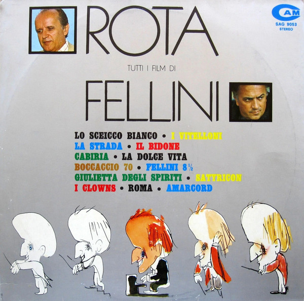 Nino Rota - Tutti I Film Di Fellini | CAM (SAG 9053)