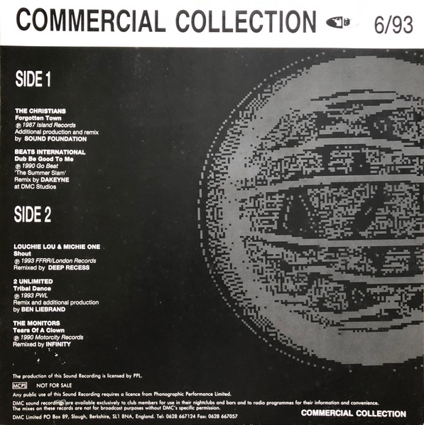 Various - Commercial Collection 6/93 | DMC (DMC 125/3) - 3 Various - Commercial Collection 6/93 | DMC (DMC 125/3) - 3