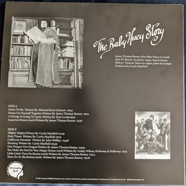 Baby Huey - The Baby Huey Story | Strongly Felt (SF71001) - 3 Baby Huey - The Baby Huey Story | Strongly Felt (SF71001) - 3