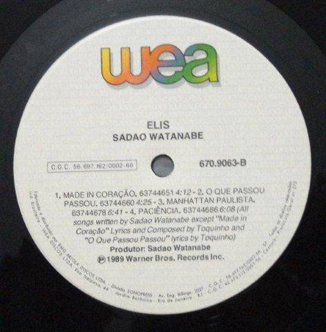 Sadao Watanabe - Elis | WEA (670.9063) - 4