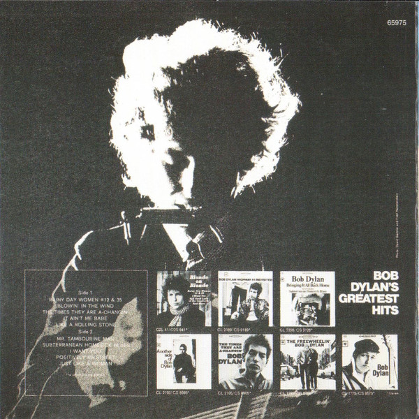 Bob Dylan - Bob Dylan's Greatest Hits [CD] | Columbia (CK 65975) - 3