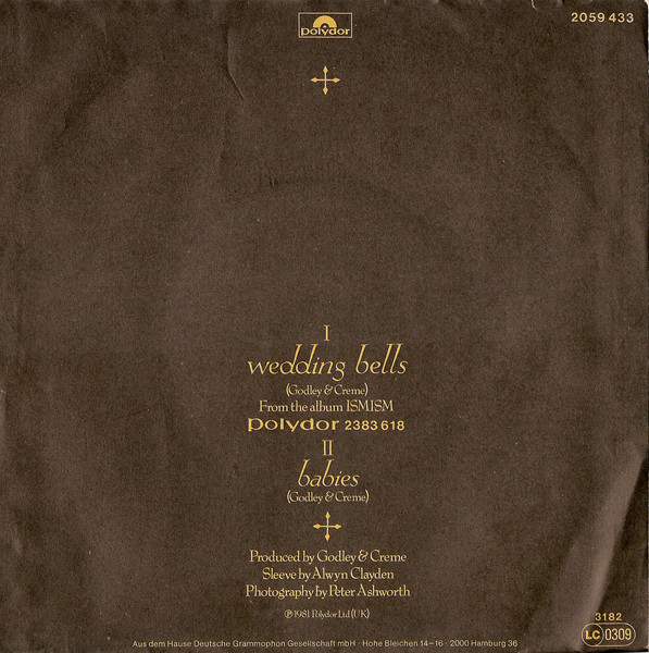 Godley & Creme - Wedding Bells | Polydor (2059 433) - 2