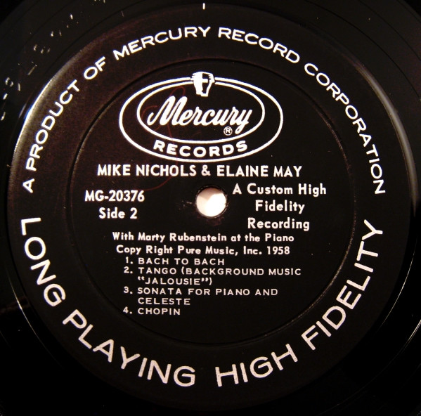 Mike Nichols & Elaine May - Improvisations To Music | Mercury (MG-20376) - 4