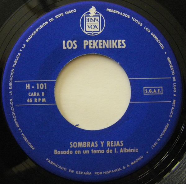 Los Pekenikes - Hilo De Seda / Sombras Y Rejas | Hispavox (H 101) - 4