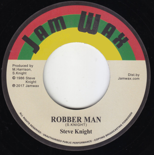 Steve Knight - Robber Man | Jamwax (JAMWAX19)