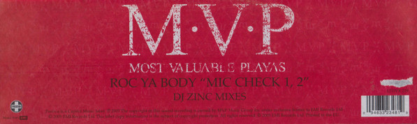 M.V.P. - Roc Ya Body "Mic Check 1, 2" | Positiva (12TIVX-219) - 3