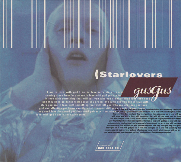 GusGus - Starlovers | 4AD (BAD 9004 CD) - main