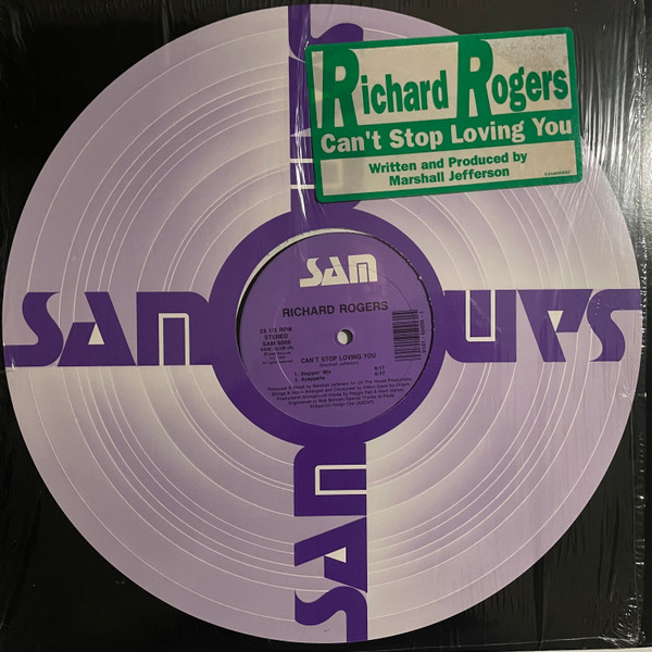 Richard Rogers - Can't Stop Loving You | Sam Records (SAM 5006)