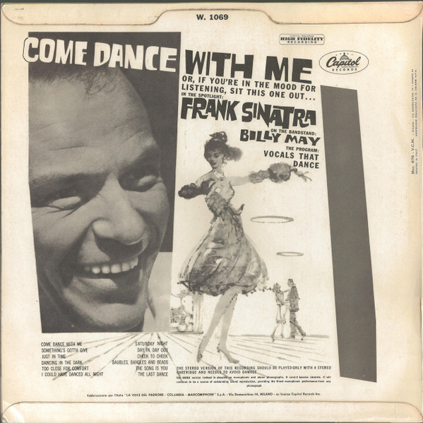 Frank Sinatra - Come Dance With Me! | Capitol Records (W.1069) - 2 Frank Sinatra - Come Dance With Me! | Capitol Records (W.1069) - 2