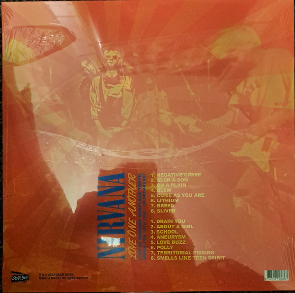 Nirvana - Love One Another Live At Nakano Sunplaza Tokyo,Japan,Feb 19th 1992 - FM Broadcast | Dear Boss. (JACK039) - 2