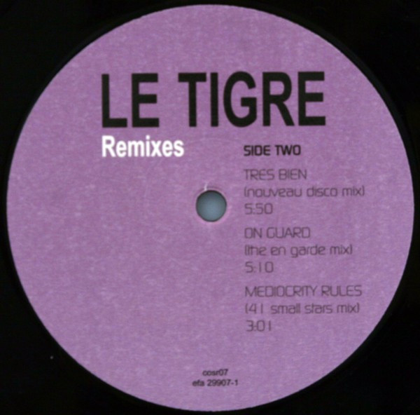 Le Tigre - Remixes | Chicks On Speed Records (COSR07) - 4