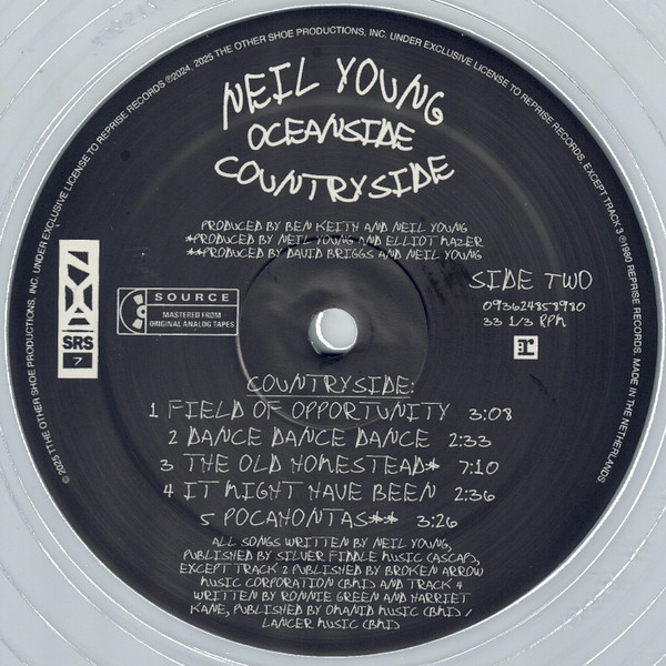 Neil Young - Oceanside Countryside | Reprise Records (093624835752) - 4 Neil Young - Oceanside Countryside | Reprise Records (093624835752) - 4