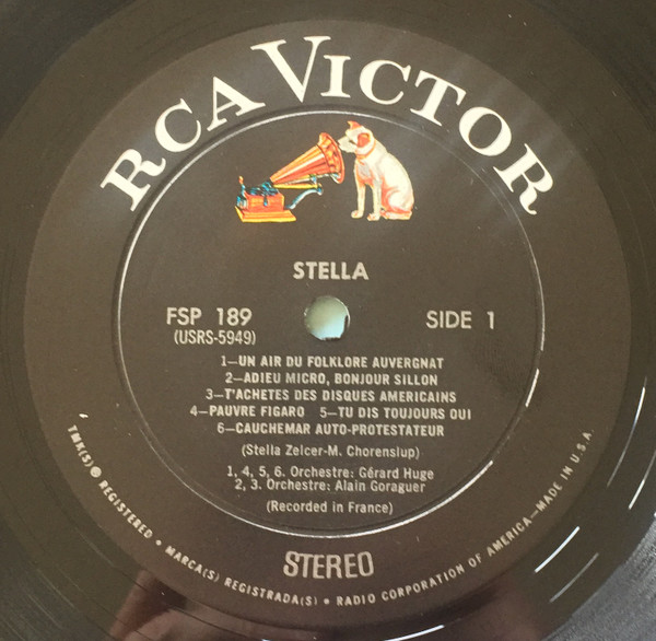 Stella - Stella | RCA Victor International (FSP-189) - 3 Stella - Stella | RCA Victor International (FSP-189) - 3
