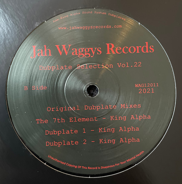 Nomadix / King Alpha - The Abyssinian / The 7th Element | Jah Waggy's Records (WAG12011) - 2 Nomadix / King Alpha - The Abyssinian / The 7th Element | Jah Waggy's Records (WAG12011) - 2