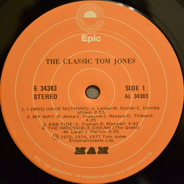 Tom Jones - The Classic | Epic (34383) - 3