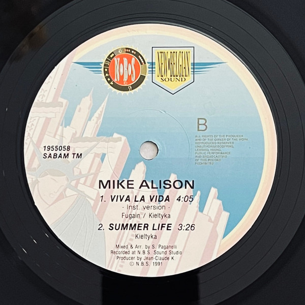 Mike Alison - Viva La Vida | N.B.S. Records (1955058) - 4 Mike Alison - Viva La Vida | N.B.S. Records (1955058) - 4