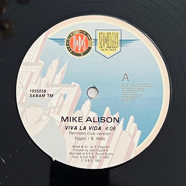 Mike Alison - Viva La Vida | N.B.S. Records (1955058) - 3 Mike Alison - Viva La Vida | N.B.S. Records (1955058) - 3