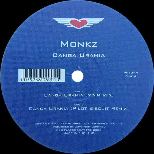 Monkz - Canga Urania | Plastic Fantastic (PFT044) Monkz - Canga Urania | Plastic Fantastic (PFT044)