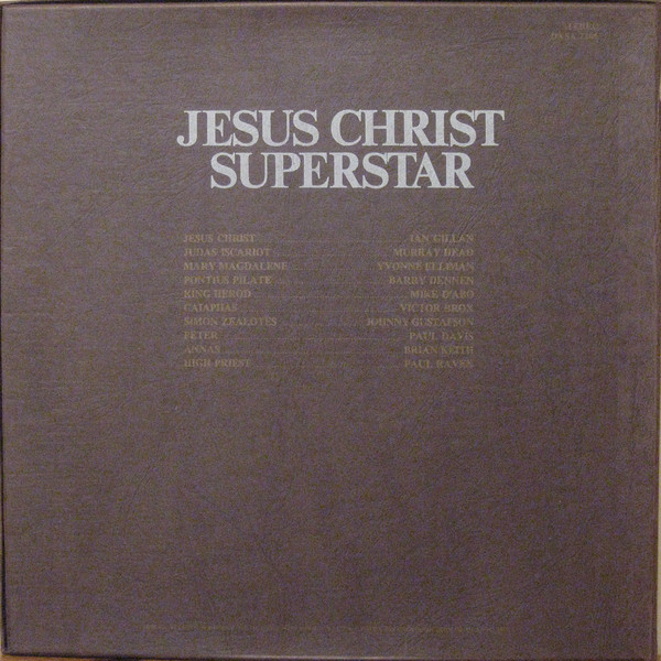 Andrew Lloyd Webber & Tim Rice - Jesus Christ Superstar - A Rock Opera (2LP - Boxset) [Vinyl] | Decca (DXSA 7206) - 3