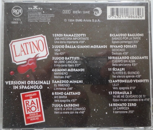 Various - Latino | Rca Italiana (74321 - 18868 - 2) - 2