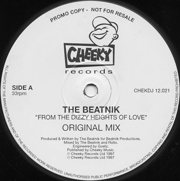 The Beatnik - From The Dizzy Heights Of Love | Cheeky Records (CHEKDJ 12.021)