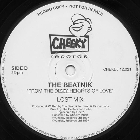 The Beatnik - From The Dizzy Heights Of Love | Cheeky Records (CHEKDJ 12.021) - 4