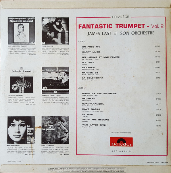 Orchester James Last - Fantastic Trumpet - Vol. 2 | Polydor (658 046) - 2 Orchester James Last - Fantastic Trumpet - Vol. 2 | Polydor (658 046) - 2