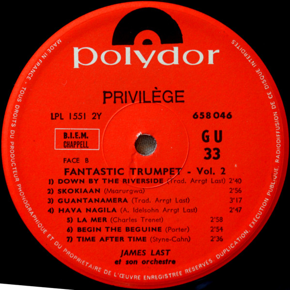 Orchester James Last - Fantastic Trumpet - Vol. 2 | Polydor (658 046) - 4 Orchester James Last - Fantastic Trumpet - Vol. 2 | Polydor (658 046) - 4