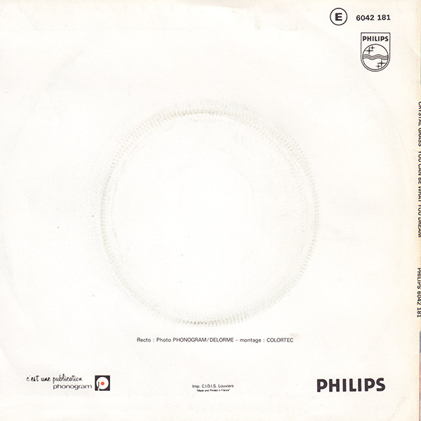 Crystal Grass - You Can Be What You Dream | Philips (6042 181) - 2